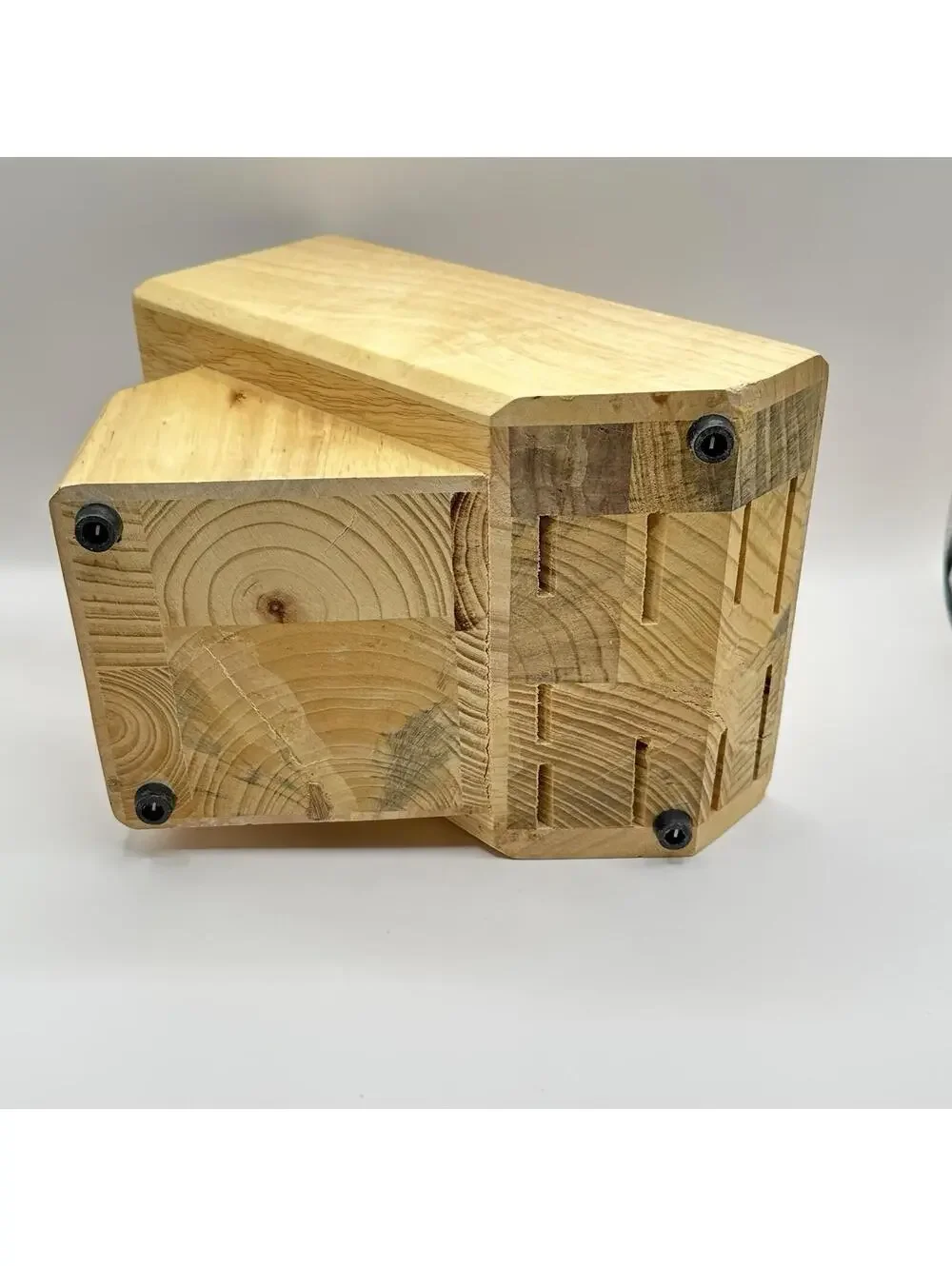 Kitchen Aid Wooden Knife Block Stand 16 Slots With Sharpener